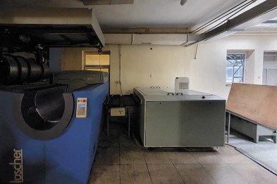 31st October 2012 a plate developing device Ozasol VSH was bought