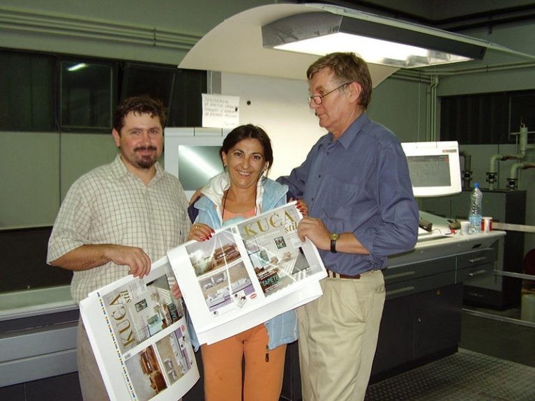 In 2004 a new printing machine Heidelberg Speedmaster CD 102-LY-6-LYYL was put into operation