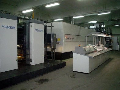 03. mart 2006. puštena je u rad druga revijalna kolorna rotacija KOMORI S38
