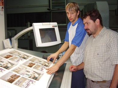 In 2004 a new printing machine Heidelberg Speedmaster CD 102-LY-6-LYYL was put into operation